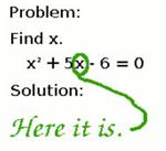 Find x 